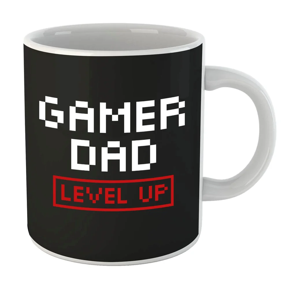 Gamer Dad Level Up Mug Image 1