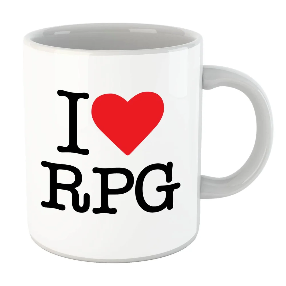 I Love RPG Mug Image 1