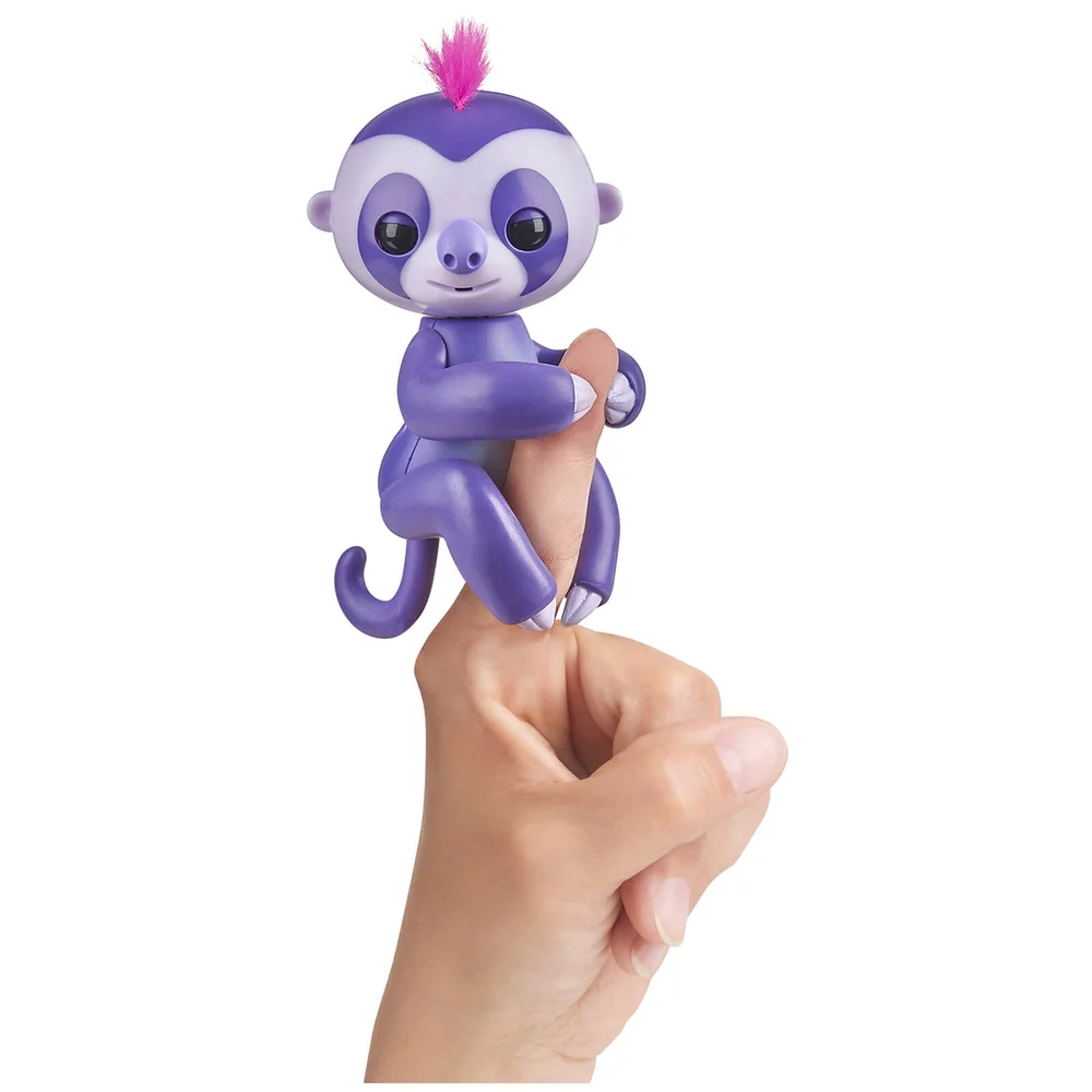 Fingerlings Baby Sloth - Marge (Purple) Image 1