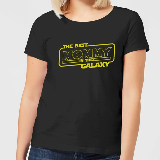 Best Mommy In The Galaxy Women's T-Shirt - Black
