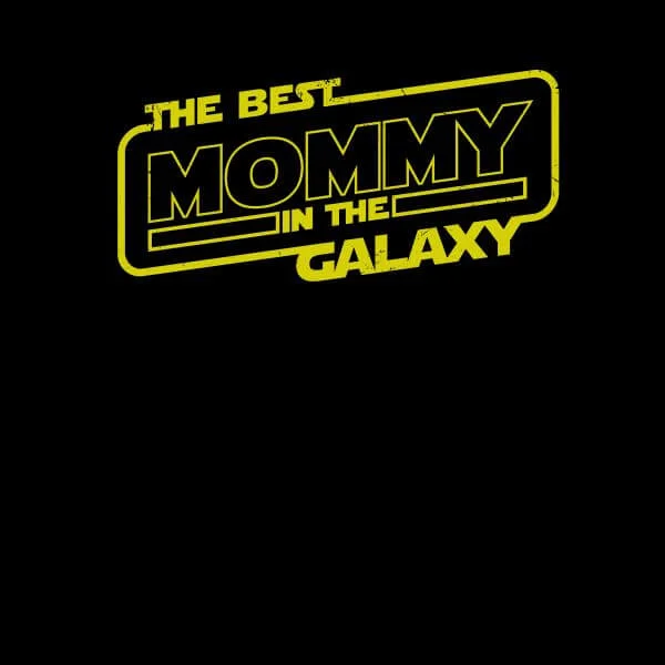 Best Mommy In The Galaxy Women's T-Shirt - Black
