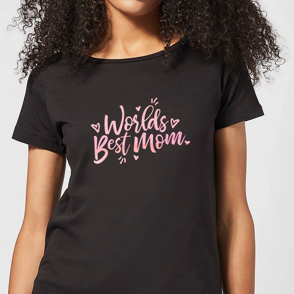 Worlds Best Mom Women's T-Shirt - Black - 3XL Image 1