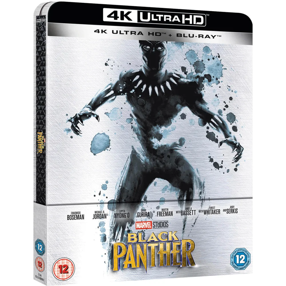 Black Panther - 4K Ultra HD Zavvi Exclusive Limited Edition Steelbook (Includes 2D Version) Image 1