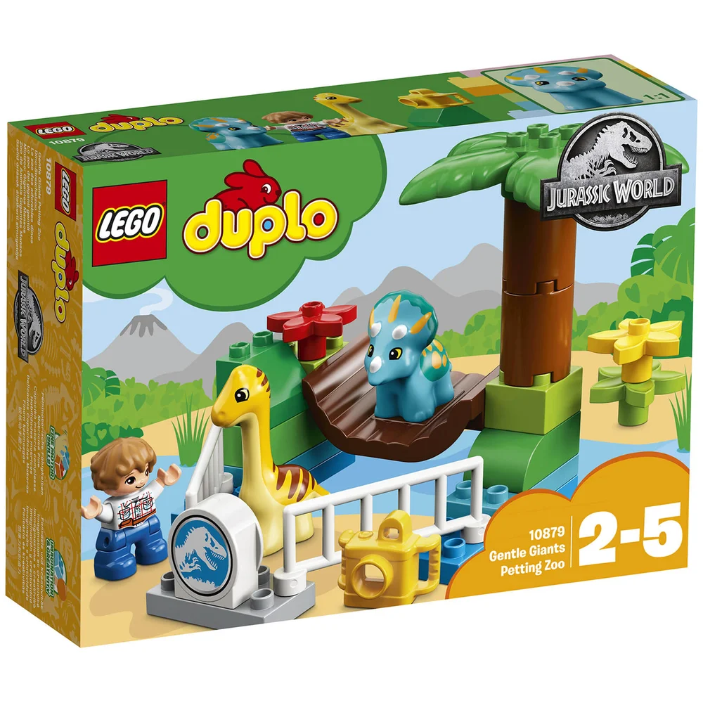 LEGO DUPLO Jurassic World: Gentle Giants Petting Zoo (10879) Image 1