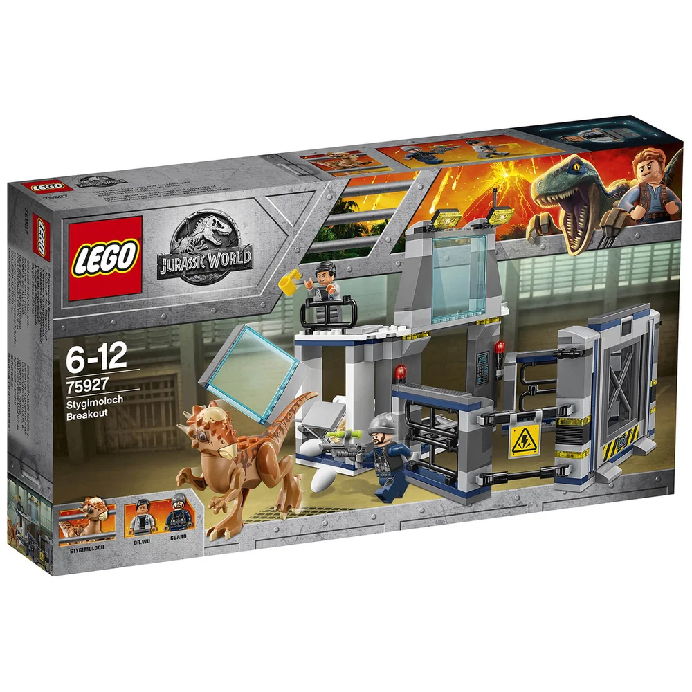 LEGO Jurassic World Fallen Kingdom: Stygimoloch Laboratory Breakout (75927) Image 1