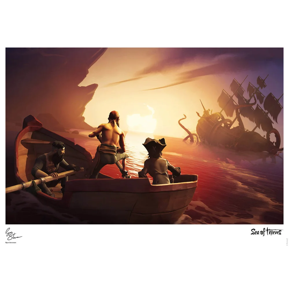 Sea of Thieves Limited Edition Art Print - Kraken Image 1