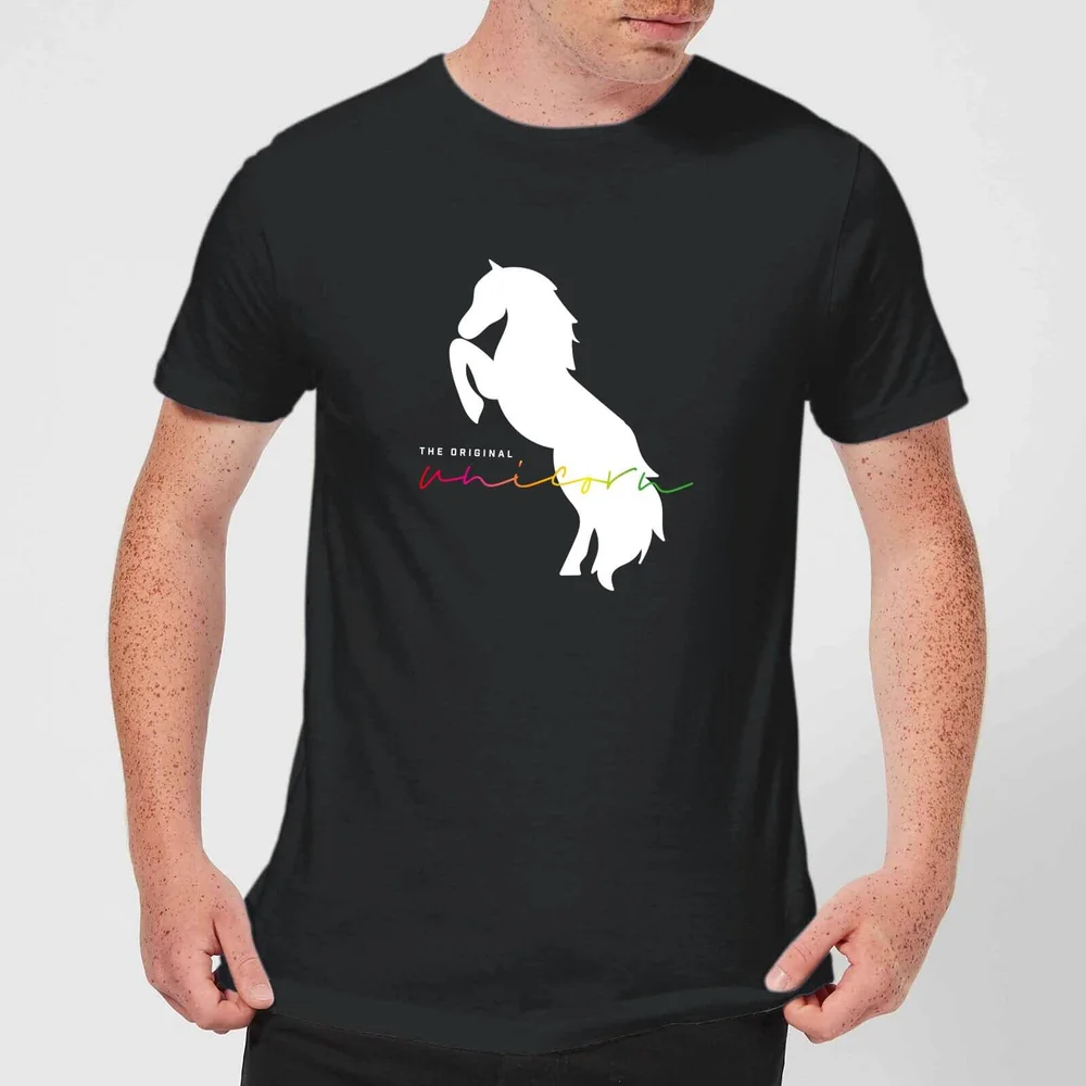 The Original Unicorn T-Shirt - Black - 3XL - Black Image 1