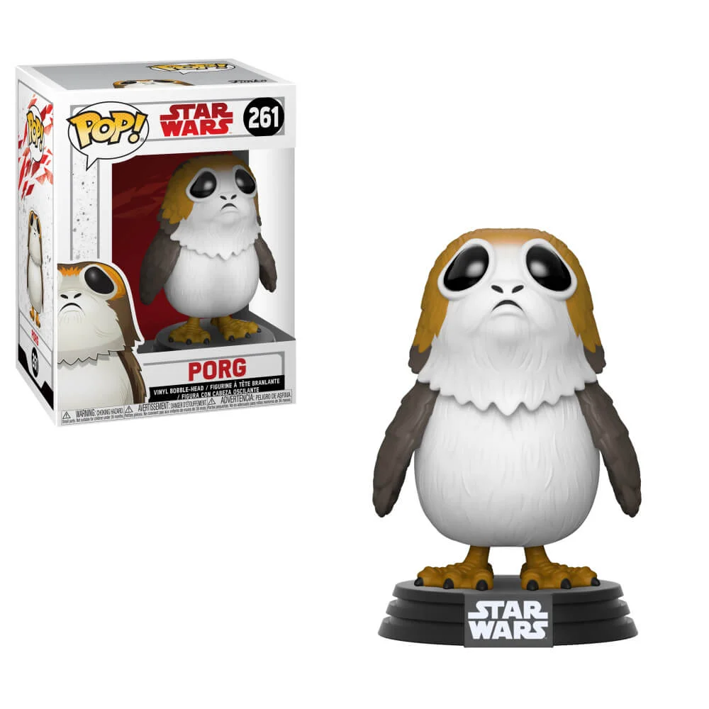 Star Wars The Last Jedi Sad Porg Pop! Vinyl Figure Image 1