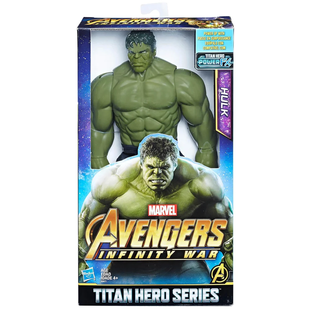 Hasbro Marvel Avengers 12 Inch Titan Heroes Hulk Action Figure Image 1