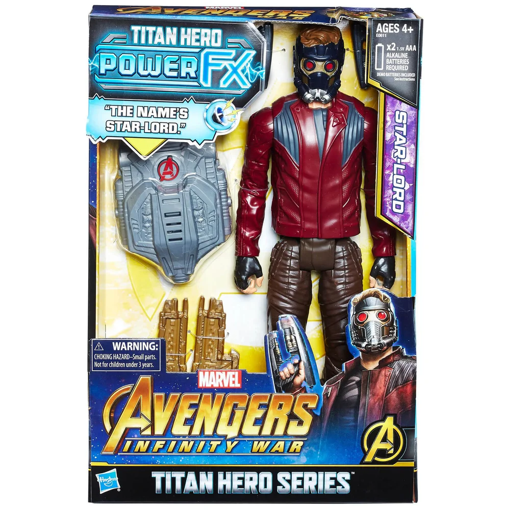 Hasbro Marvel Avengers Infinity War Titan Heroes Power FX Star-Lord Action Figure Image 1