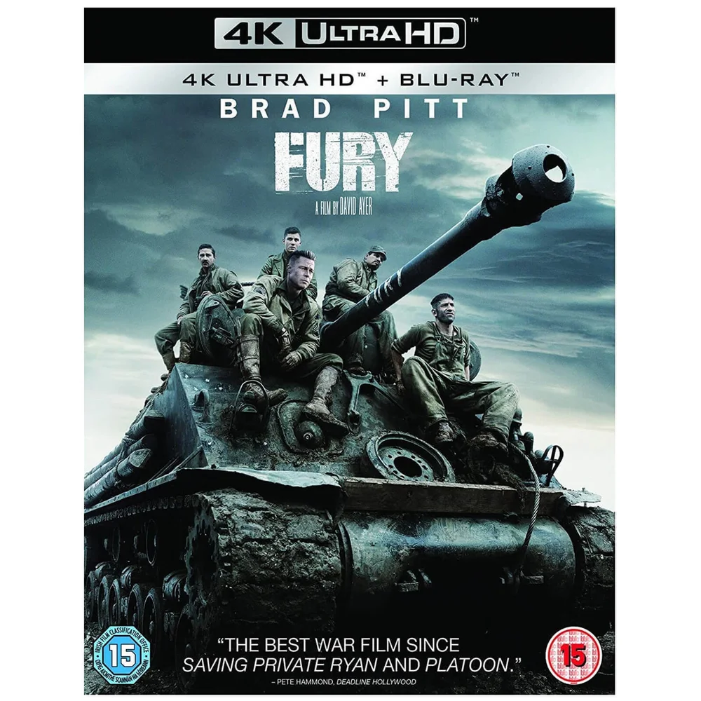 Fury - 4K Ultra HD (2 Discs) Image 1