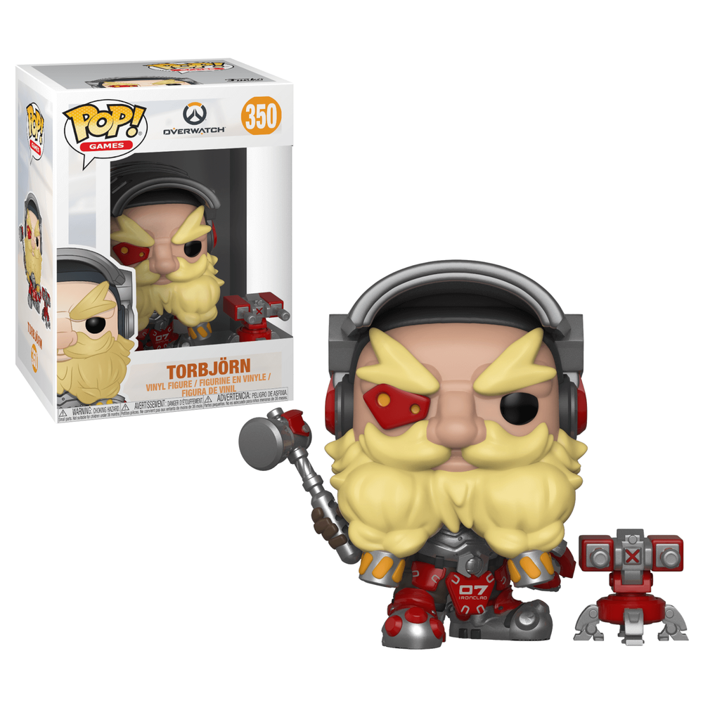 Overwatch Torbjörn Pop! Vinyl Figure Image 1