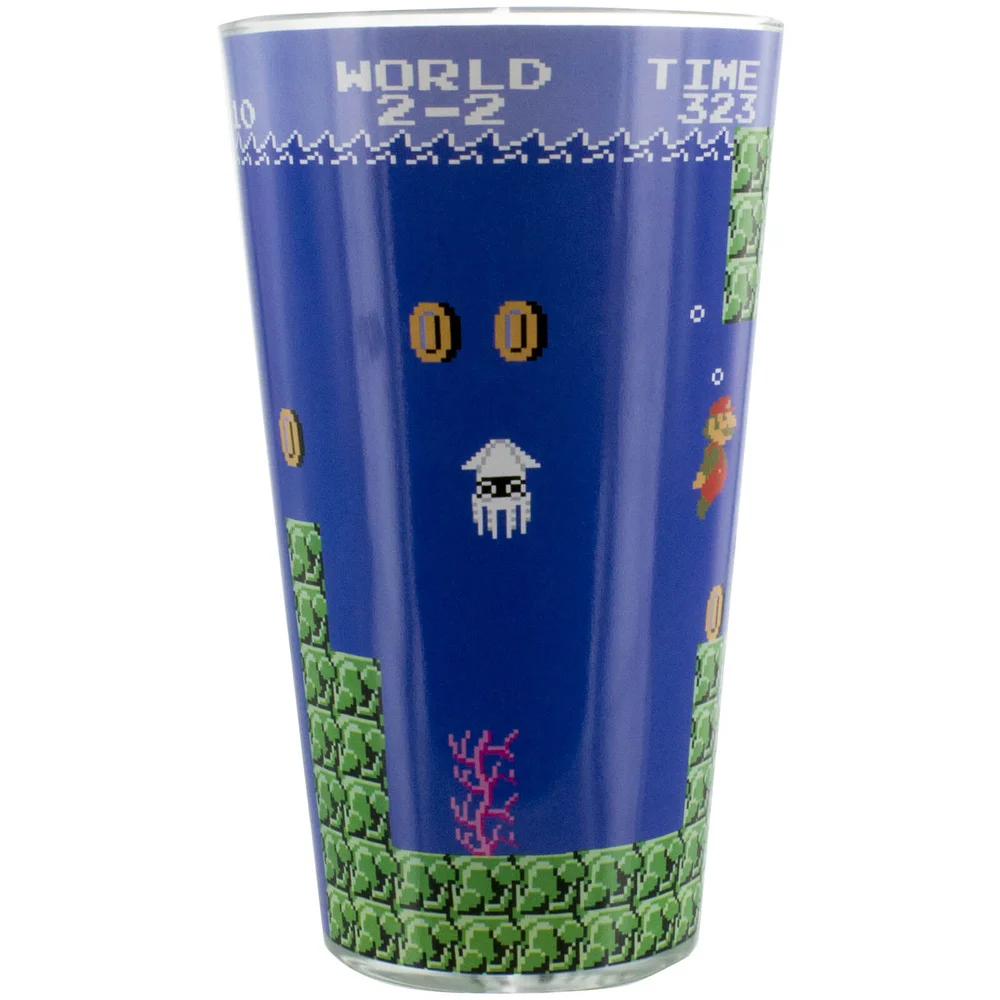Super Mario Bros Glass Image 1