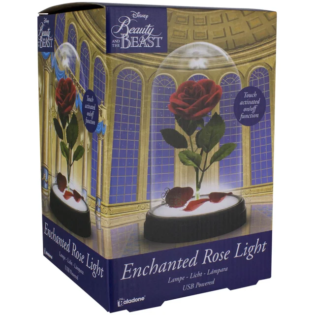 Beauty and the Beast Enchanted Rose Light
