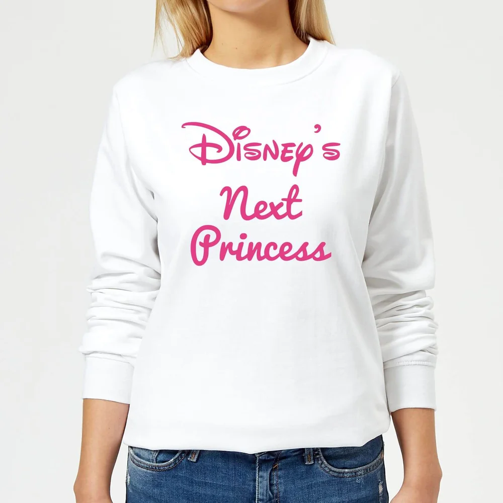 Disney Princess Next Women's Sweatshirt - White - XS Image 1