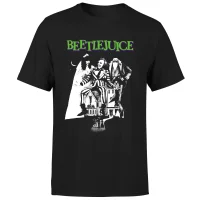 Beetlejuice Mono Poster T-Shirt - Black - undefined undefined