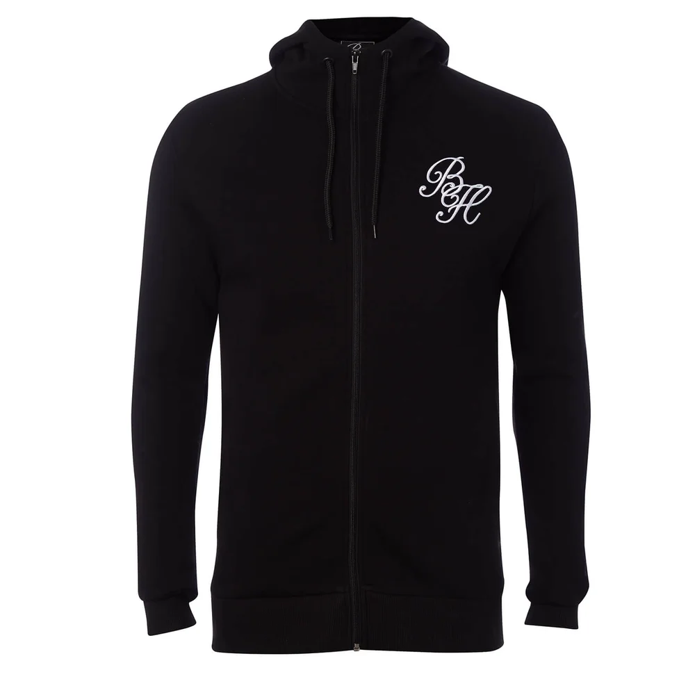 Beck & Hersey Men's Plaza Logo Hoody - Black - S - Black Image 1