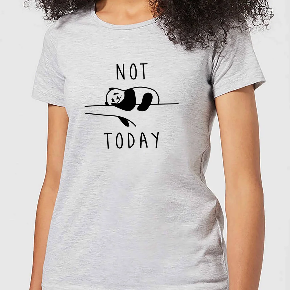 Not Today Women's T-Shirt - Grey - S Image 1