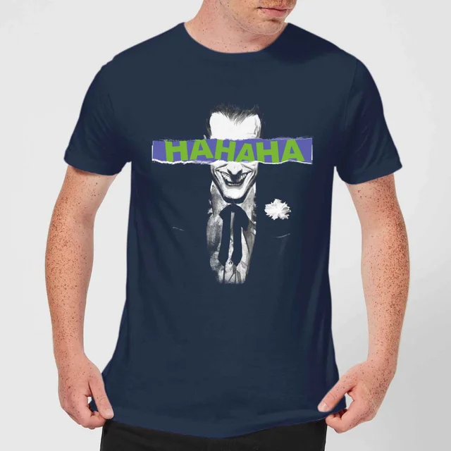 DC Comics Batman Joker The Greatest Stories T-Shirt in Navy