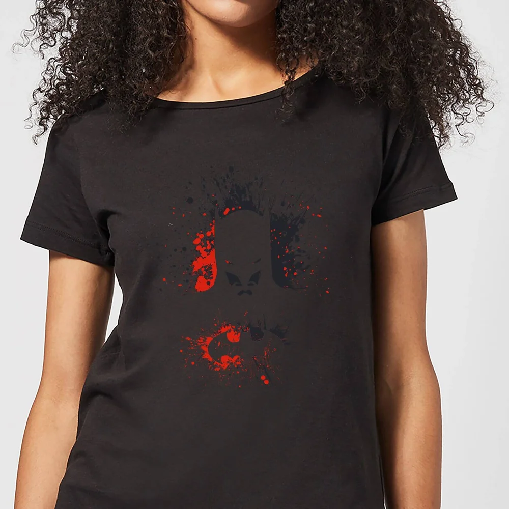 DC Comics Batman Splash Women's T-Shirt - Black - S Image 1