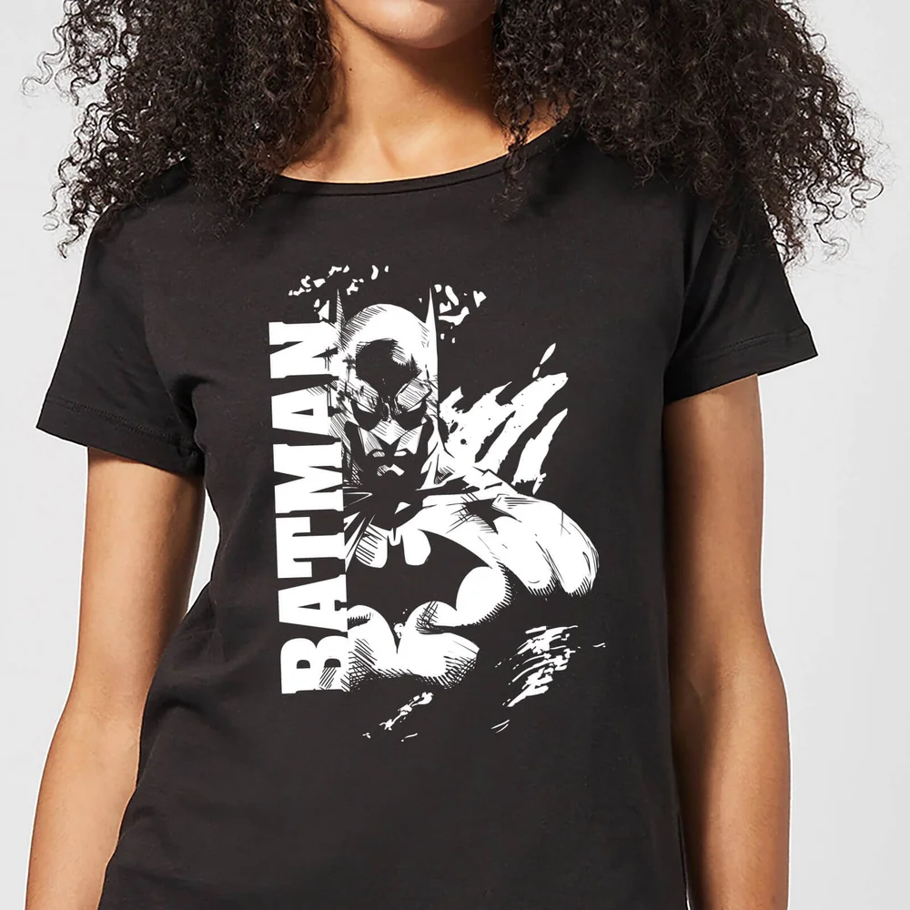 DC Comics Batman Urban Split Women's T-Shirt - Black - S Image 1
