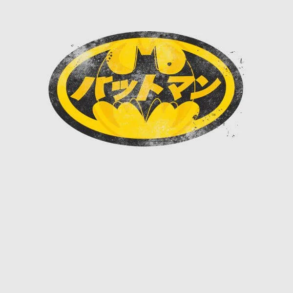 DC Comics Batman Japanese Logo Women's T-Shirt - Grey