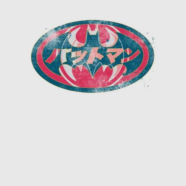 DC Comics Batman Japanese Logo Women's T-Shirt - Grey