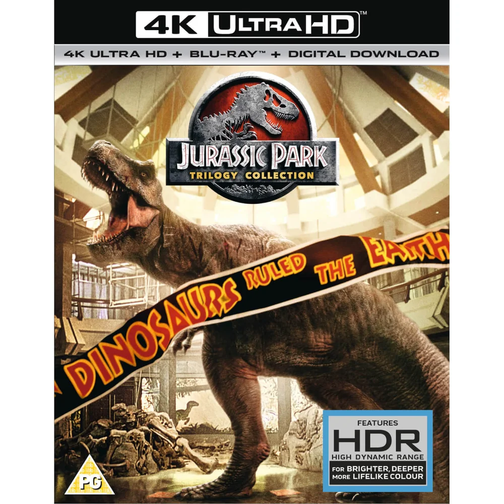 Jurassic Park Trilogy - Ultra Hd 4K (UV Version) Image 1
