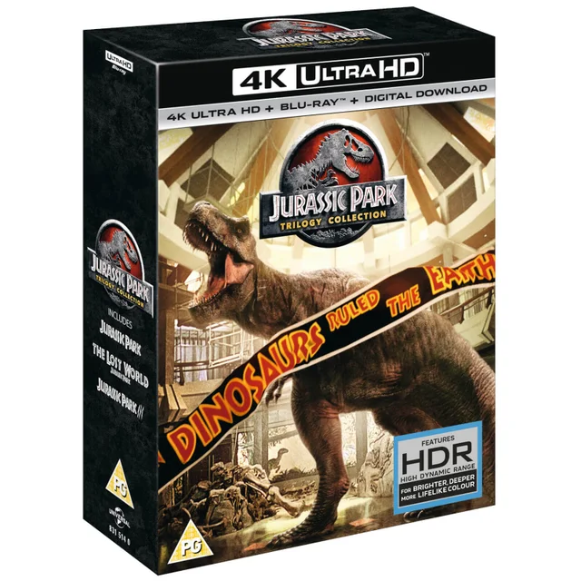 Jurassic Park Trilogy - Ultra Hd 4K (UV Version)