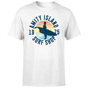 Jaws Amity Surf Shop T-Shirt - White