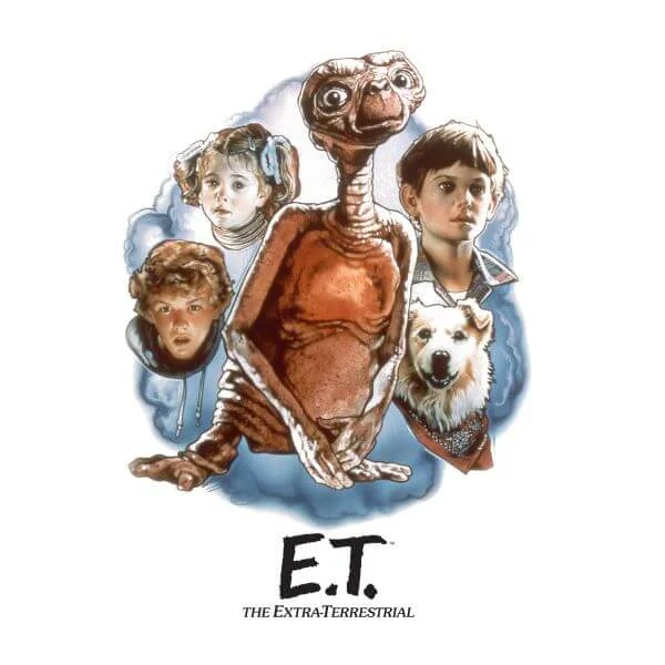 ET Painted Portrait Women's T-Shirt - White