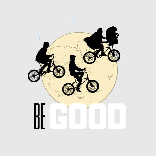 ET Be Good Moon Women's T-Shirt - Grey