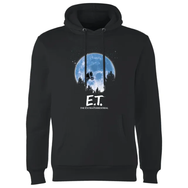 ET Moon Silhouette Hoodie - Black