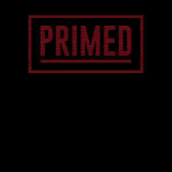 Primed Box Logo T-Shirt - Black