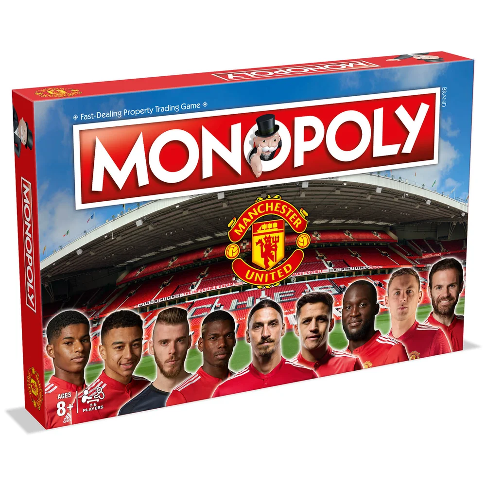 Monopoly Board Game - Manchester United F.C 18/19 Edition Image 1