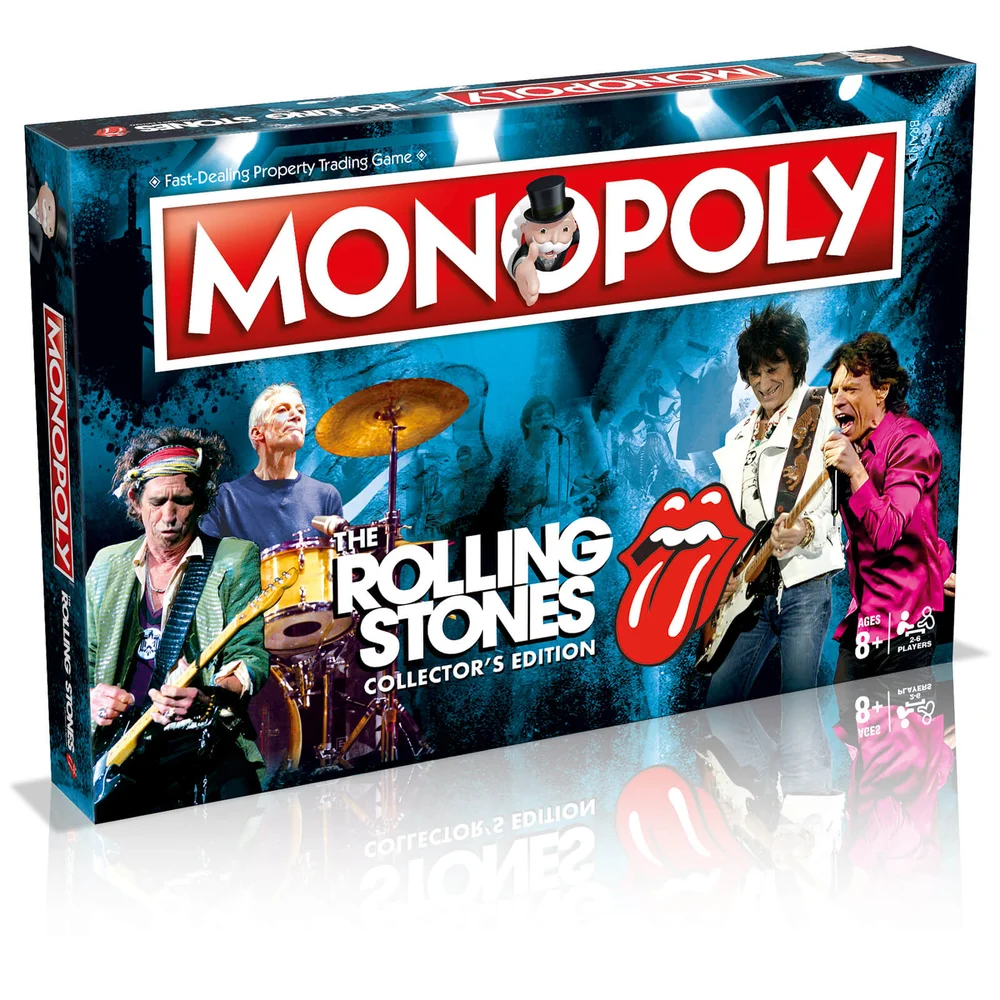 Monopoly Board Game - Rolling Stones Edition Image 1
