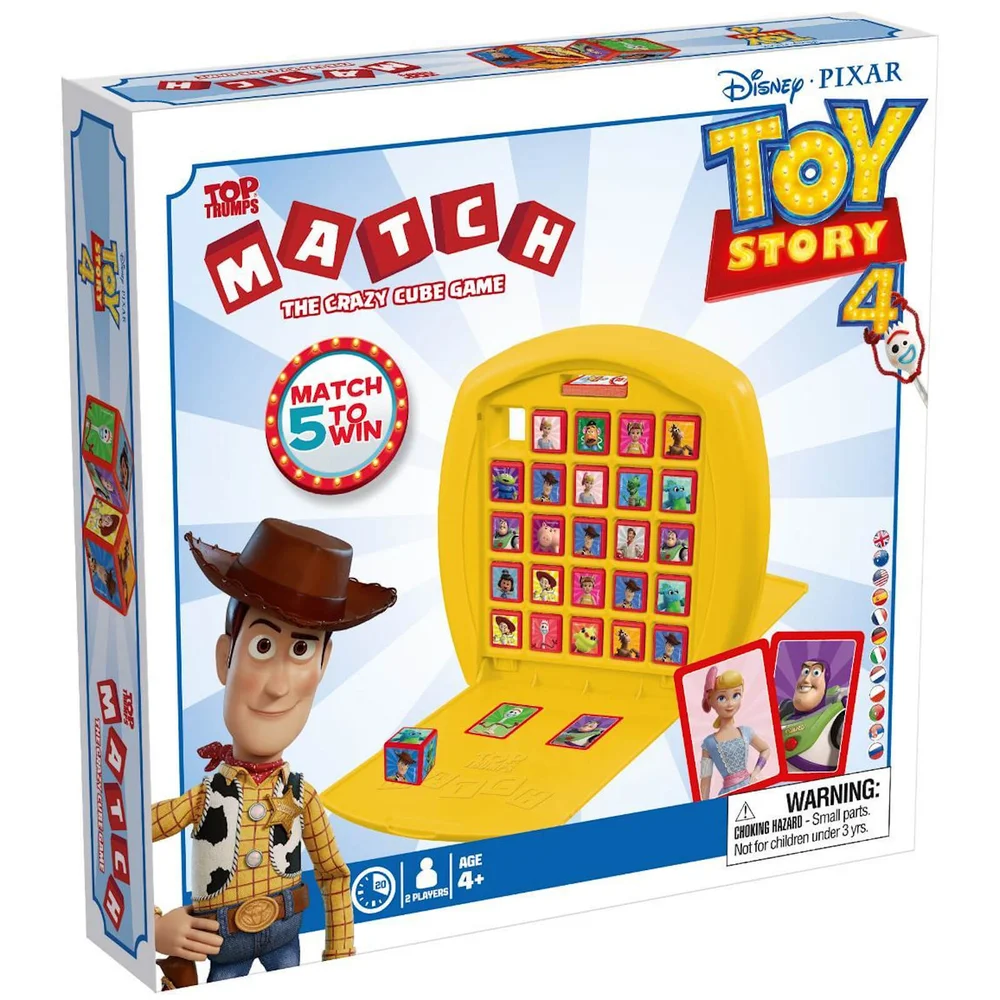 Top Trumps Match Board Game - Toy Story 4 Edition Image 1