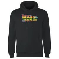 Back To The Future Classic Logo Hoodie - Black - undefined undefined