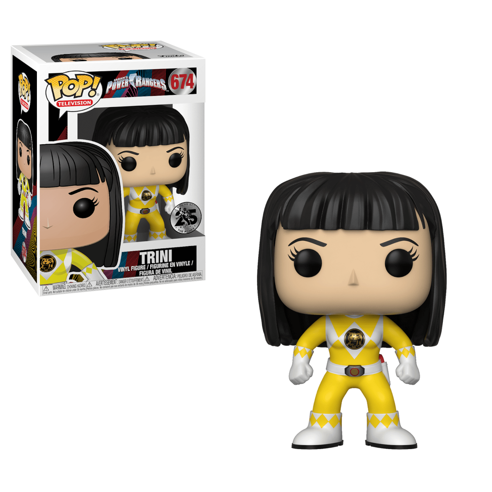 Power Rangers Yellow Ranger Trini Pop! Vinyl Figure Image 1