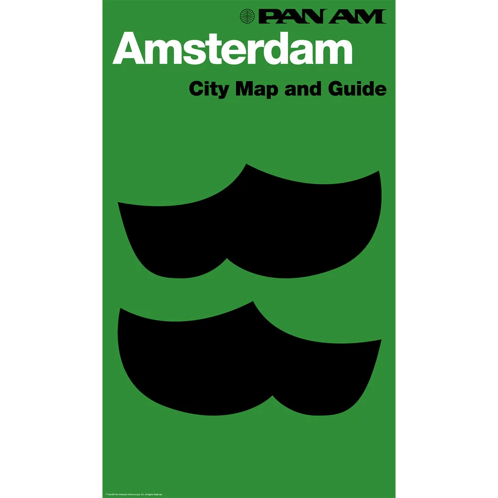 PAN AM Amsterdam Print Image 1