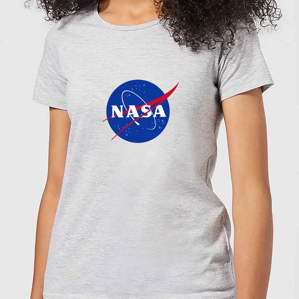 NASA Logo Insignia Women's T-Shirt - Grey - S Image 1