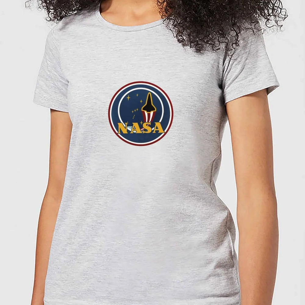NASA JM Patch Women's T-Shirt - Grey - S Image 1