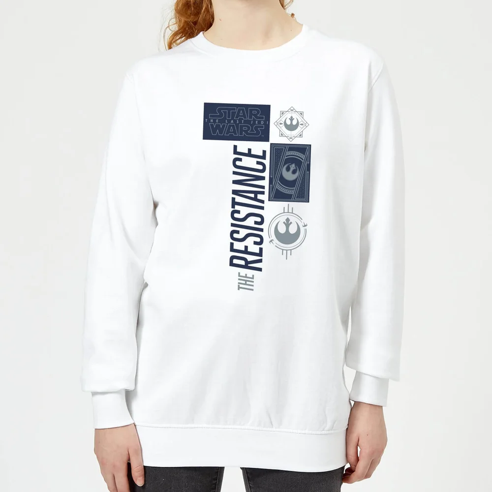 Star Wars The Resistance White Women's Sweatshirt - White - S Image 1