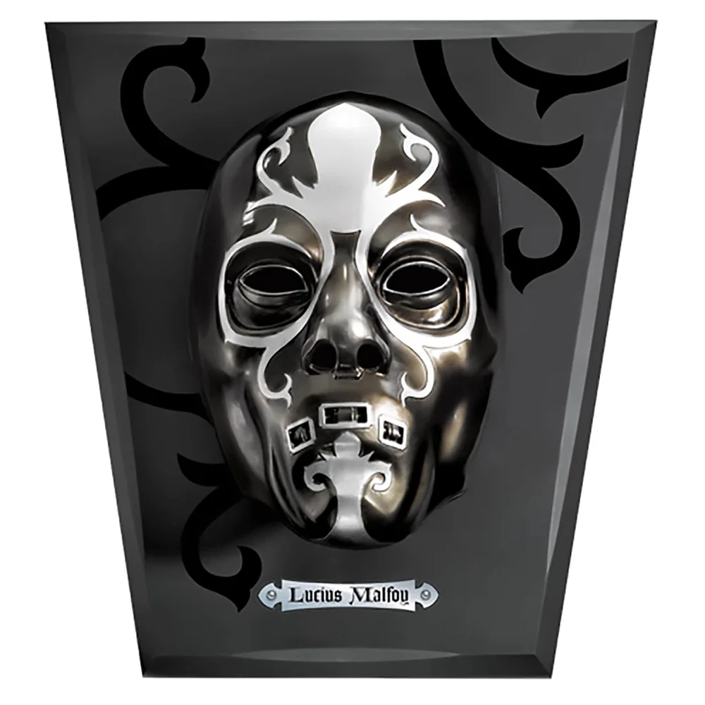 Harry Potter Lucius Malfoy Mask with Wall Display Image 1