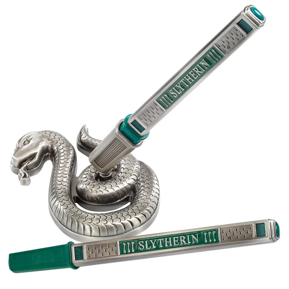 Harry Potter Slytherin House Pen and Desk Stand Image 1