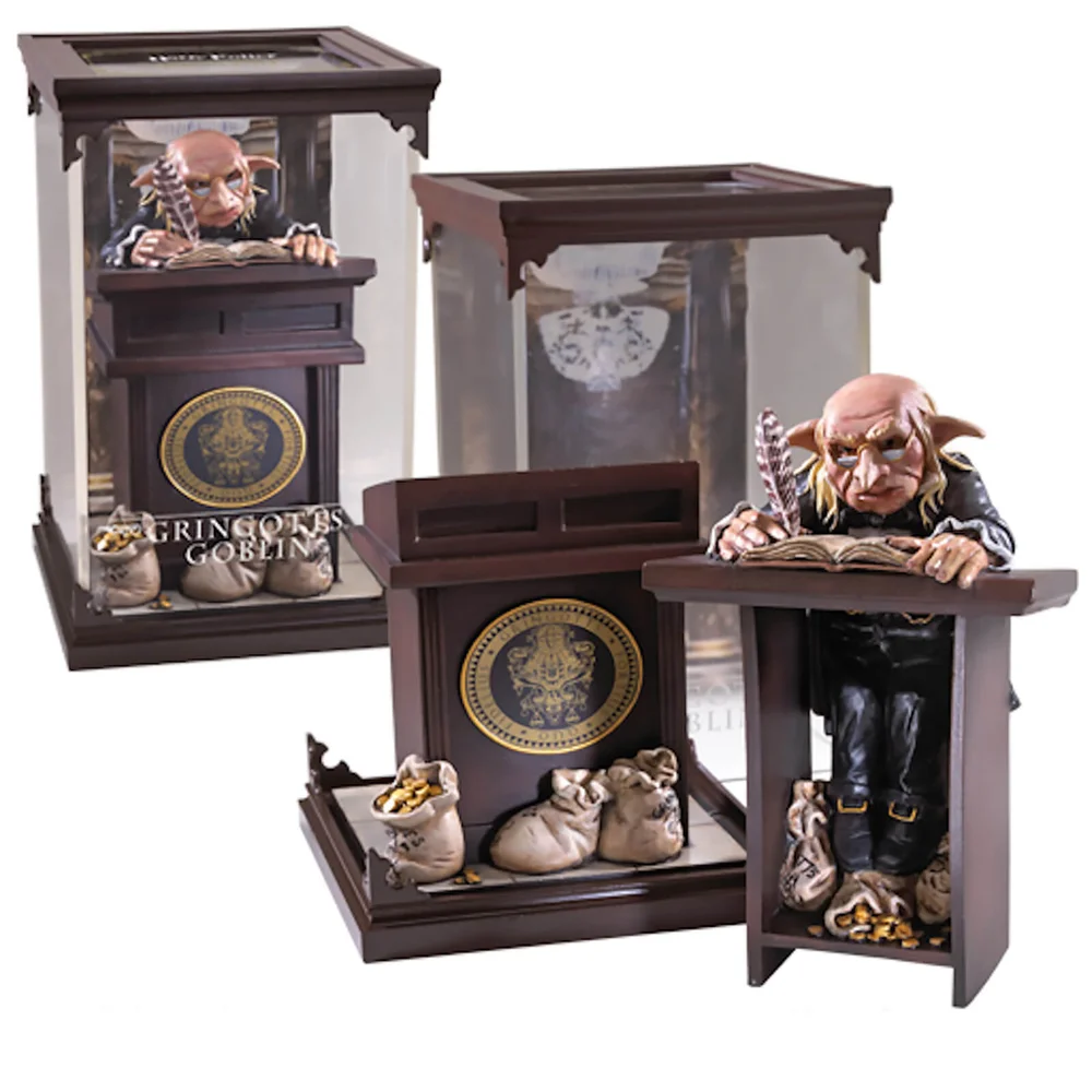 Harry Potter Magical Creatures Gringotts Goblin Sculpture Image 1