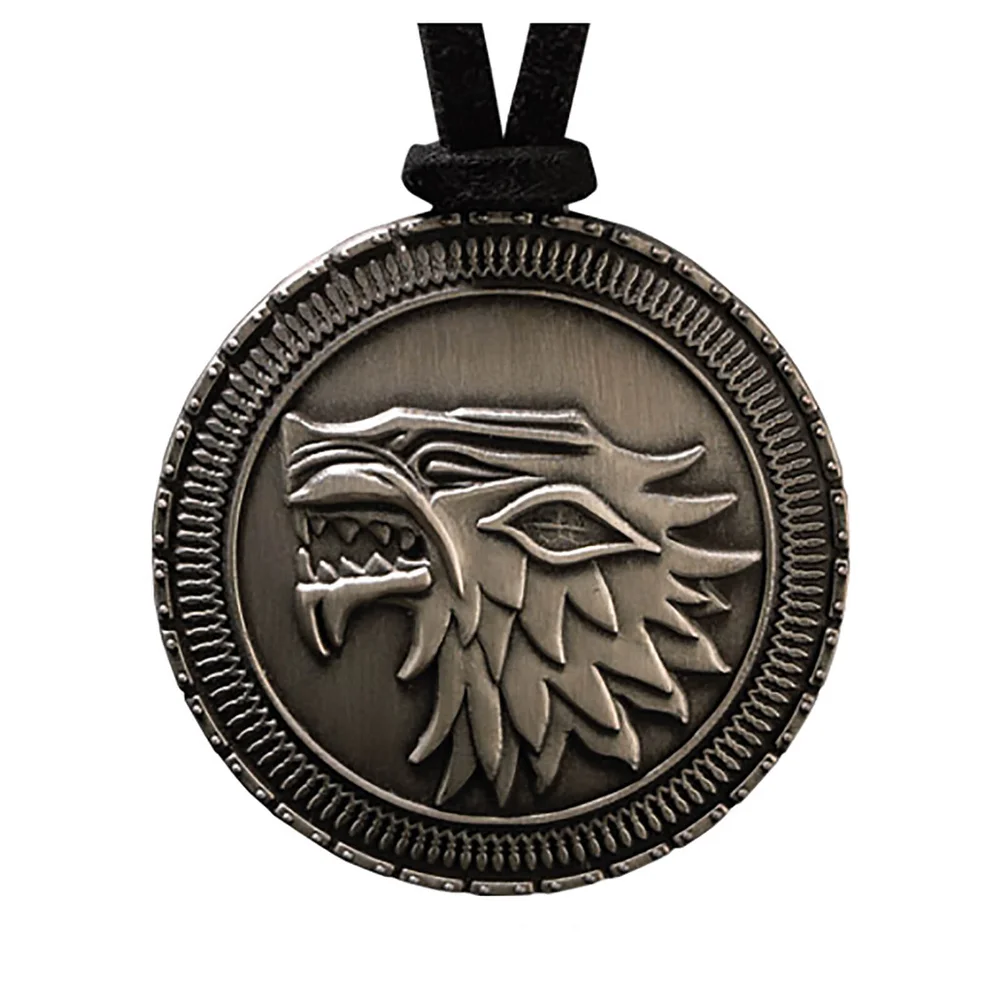 Game of Thrones Stark Shield Costume Pendant Image 1