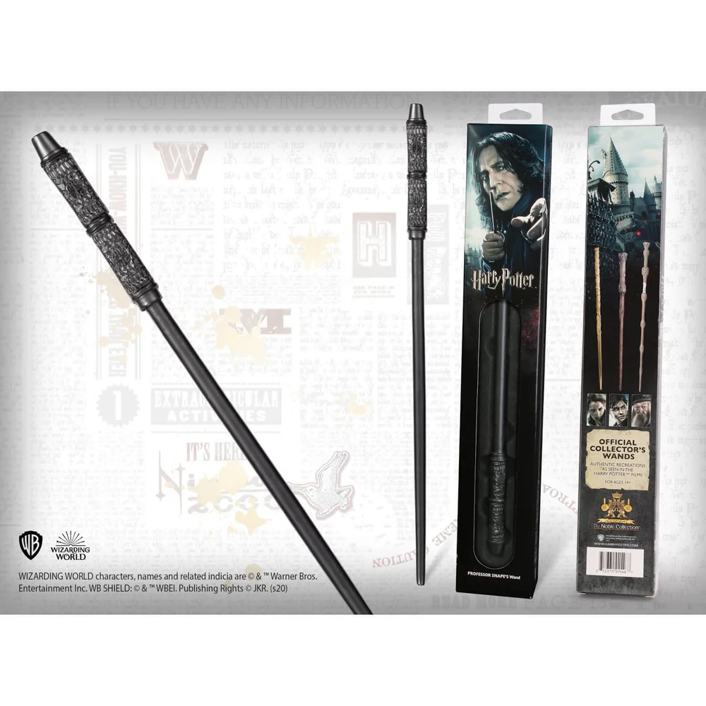 Harry Potter Professor Severus Snape's Wand with Window Box Image 1