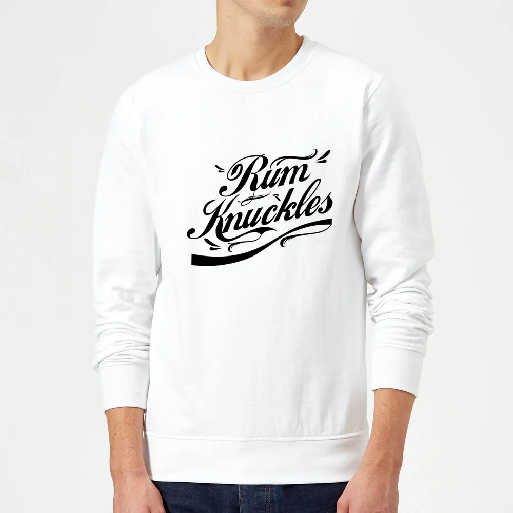 Rum Knuckles Signature Sweatshirt - White - S - White Image 1