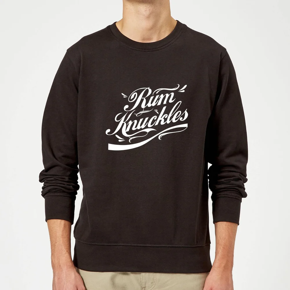 Rum Knuckles Signature Sweatshirt - Black - S Image 1